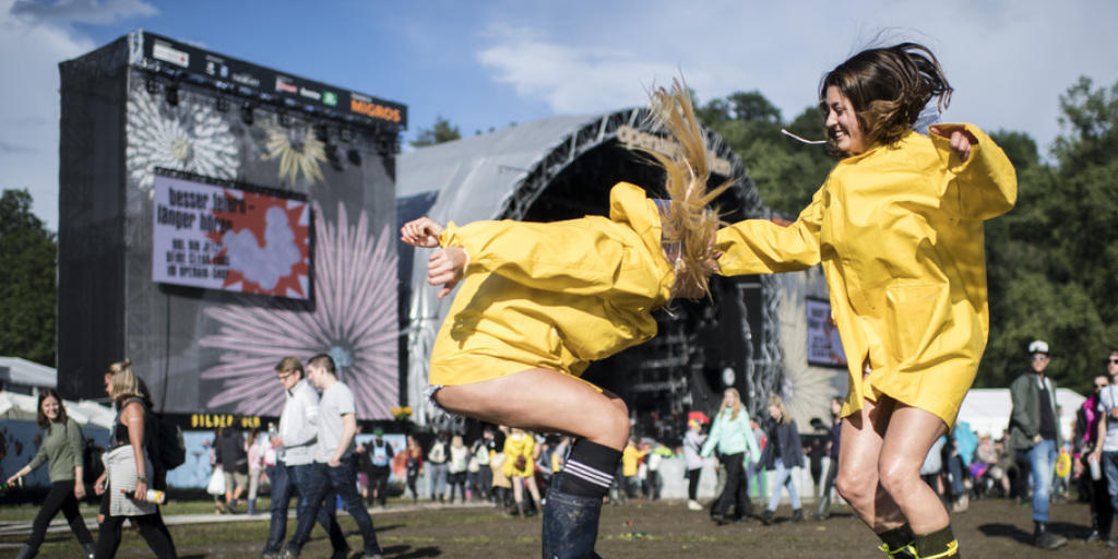 Wer das Openair St. Gallen besuchte, erlebte von Sonnenschein bis Gewitter jegliche Witterung. Der Freude der Besucher tat das keinen Abbruch.