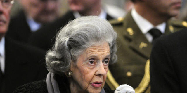 Königin Fabiola von Belgien in einer Aufnahme von 2009 (Archiv) Königin Fabiola von Belgien in einer Aufnahme von 2009 (Archiv)