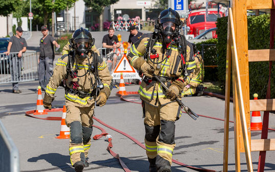 Verbandsfeuerwehrfest & 1. Atemschutz-Wettkampf in FL