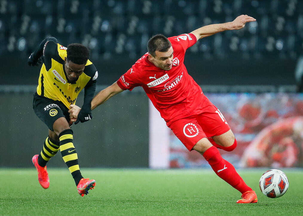 Schweiz Fussball Super-League BSC Young-Boys - FC Vaduz