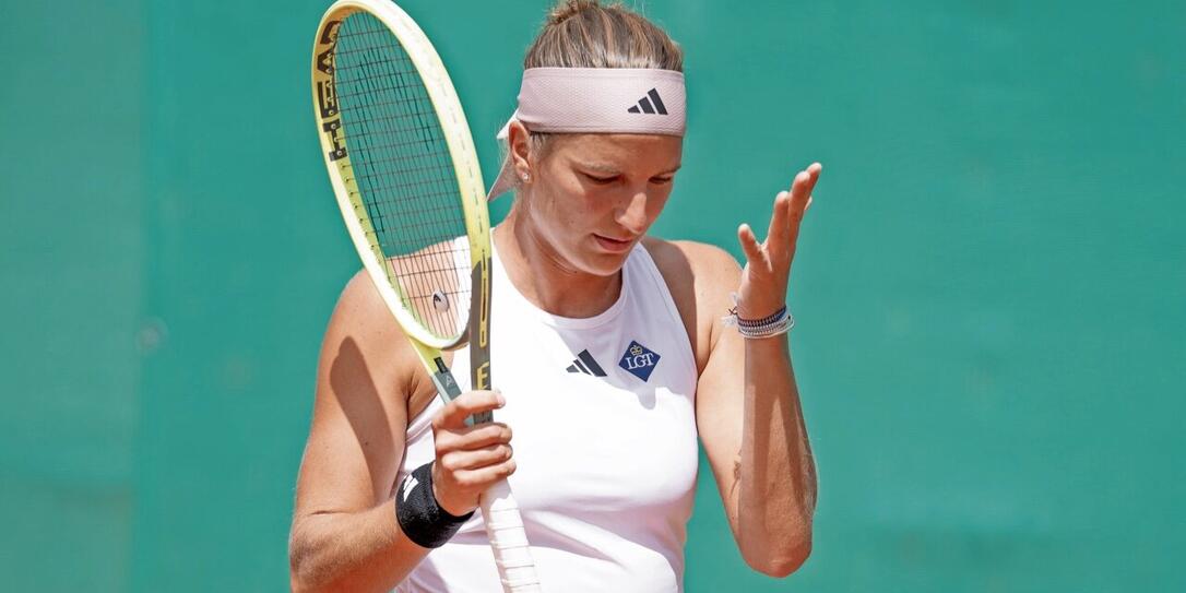 In der zweiten Runde beim ITF-W75-Turnier in Andr&eacute;zieux-Bouth&eacute;on ist f&uuml;r von Deichmann Schluss.