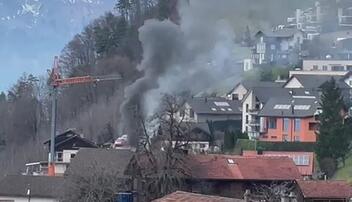 Fahrzeugbrand in Triesenberg