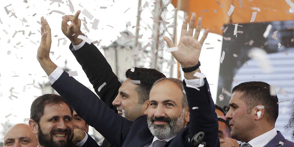 Armenien hat am Samstag ein neues Parlament gewählt. Dies rund ein halbes Jahr nach den friedlichen Protesten, die den damaligen Oppositionspolitiker Nikol Paschinjan an die Regierung brachten. (Archivbild)