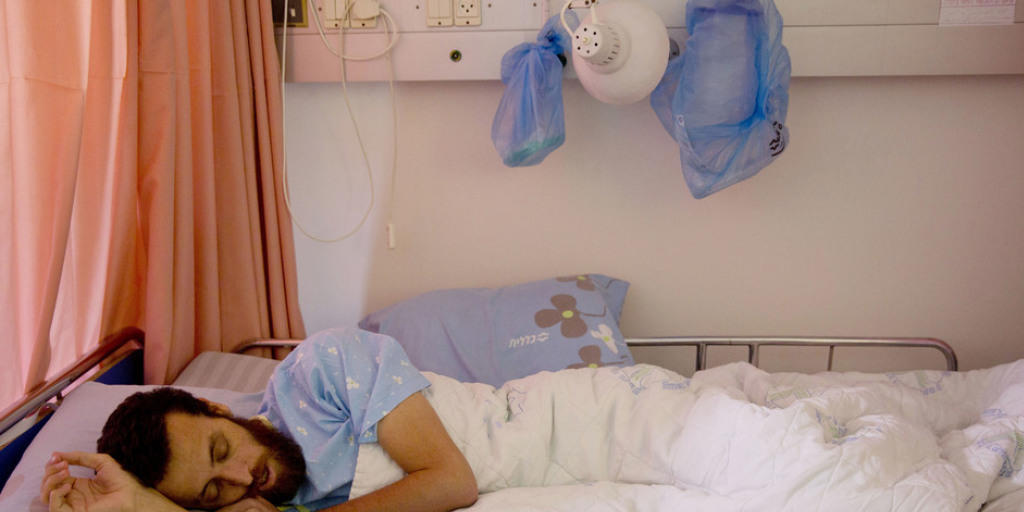 Der 33-jährige Mohammed Al-Kik war am 25. November in den Hungerstreik getreten. Seit rund acht Wochen liegt er in einem israelischen Spital (Archiv)