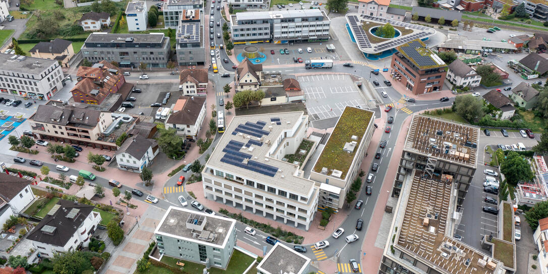 240912 Foto vom Verkehrsstau in Schaan