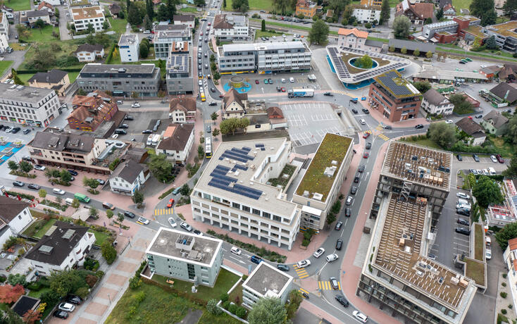 240912 Foto vom Verkehrsstau in Schaan