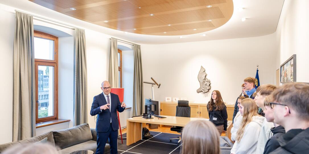 Besuch Realschule Vaduz