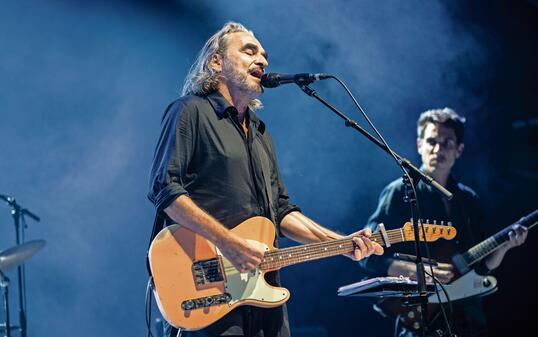 Auftakt Vaduz Soundz Stephan Eicher und 40 Jahre Bluebones, Vadu