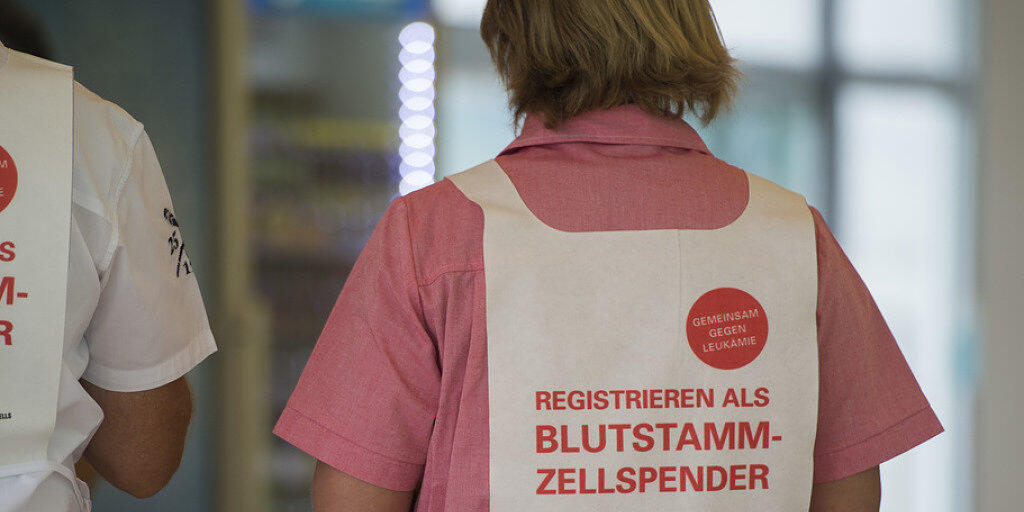 Die Zahl der Personen, die in der Schweiz zu einer Blutstammzellenspende bereit sind, ist im vergangenen Jahr auf knapp 130'000 angewachsen.