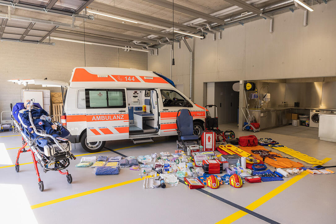 Eröffnung Liechtensteinisches Rotes Kreuz und Werkhof Vaduz