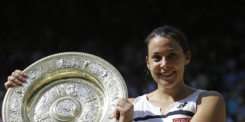 Die Französin Marion Bartoli war kurz nach ihrem grössten Triumph 2013 in Wimbledon zurückgetreten