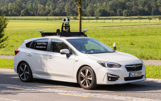 Apple Maps in Balzers