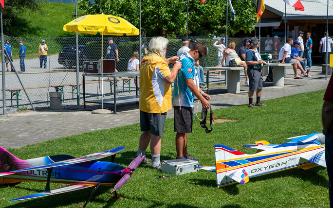 Weltcup Modellfliegen in Bendern