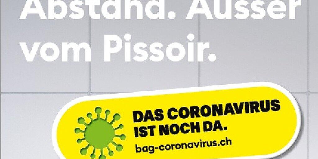 Das BAG startet eine neue Plakatkampagne: Die Botschaften sind eigens auf eine Vielfalt von Orten ausgerichtet. Das BAG startet eine neue Plakatkampagne: Die Botschaften sind eigens auf eine Vielfalt von Orten ausgerichtet.