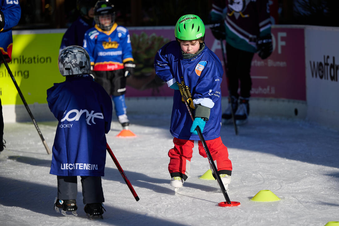 Eishockey-Schnupperkurs in Vaduz