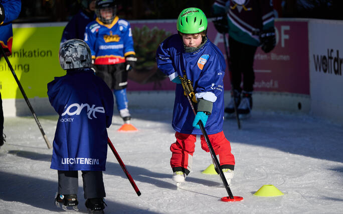 Eishockey-Schnupperkurs in Vaduz