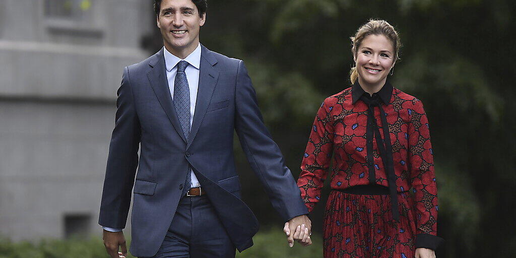 Sophie Grégoire Trudeau, die Frau von Kanadas Premierminister Justin Trudeau, hat die Lungenkrankheit Covid-19 überwunden. (Archivbild)