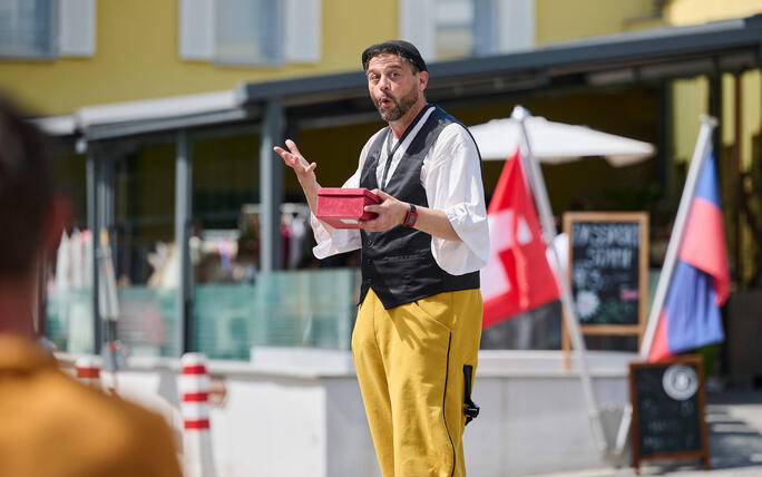 Buskers Strassenkunstfestival in Vaduz