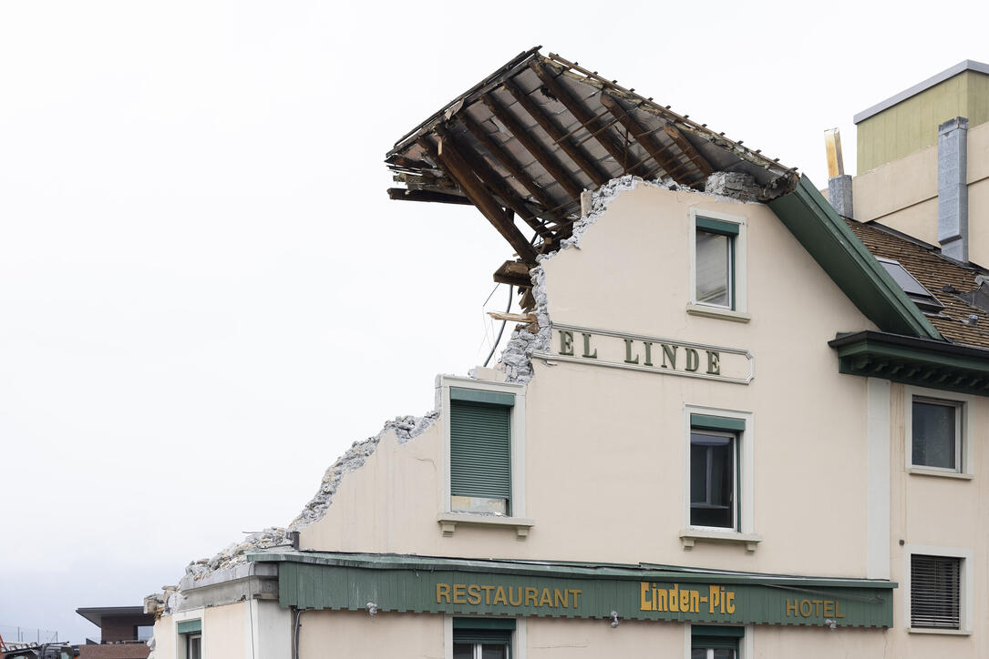 Abbruch Linde in Schaan
