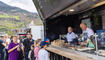 Feierlichkeiten zum Jubiläum bei der alten Rheinbrücke Vaduz–Sevelen