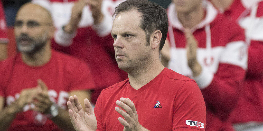 Davis-Cup-Captain Severin Lüthi und sein Team erhielten keine Wild Card für das Finalturnier 2019