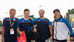 230530 Kleinstaatenspeile in Malta Tag 2 Squash - Finale - Männer - David Maier (1. Platz), Luca Wilhelmi (2. Platz)