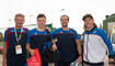 230530 Kleinstaatenspeile in Malta Tag 2 Squash - Finale - Männer - David Maier (1. Platz), Luca Wilhelmi (2. Platz)