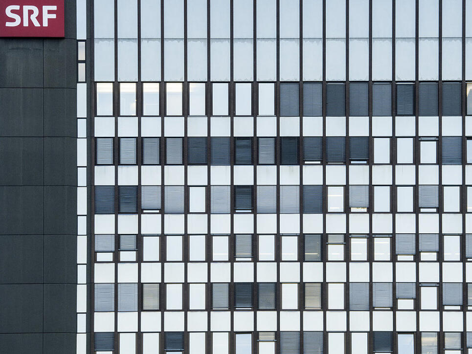Könnte künftig auch die SRF-Radio-Redaktion beherbergen, die heute in Bern zu Hause ist: Blick auf das SRF-Gebäude in Zürich Leutschenbach.