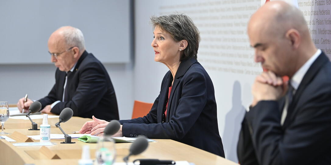 MK, MEDIENKONFERENZ, PRESSEKONFERENZ, BUNDESRAT,