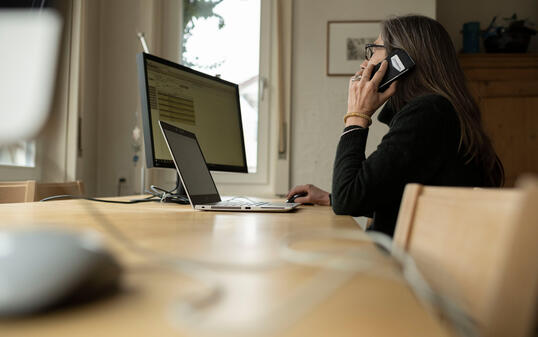 SCHWEIZ CORONAVIRUS HOMEOFFICE
