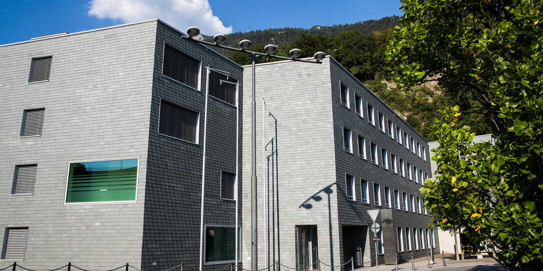 Gerichtsgeb&auml;ude in Vaduz