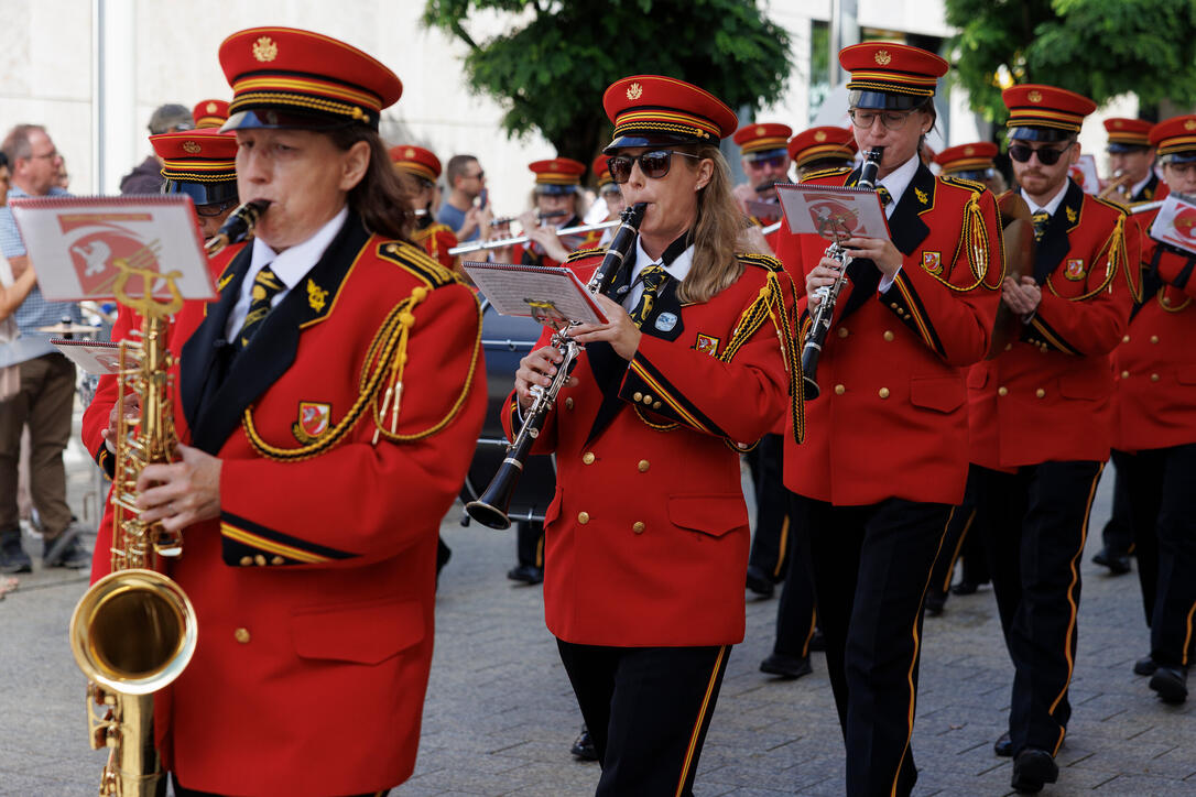 Princely Tattoo Parade in Vaduz