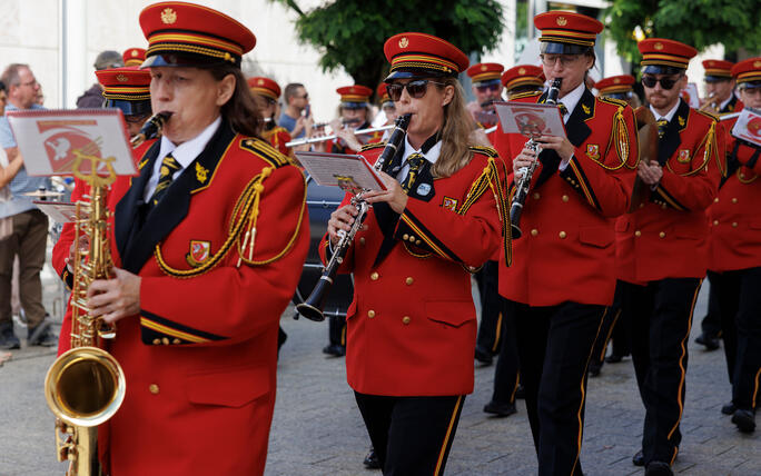 Princely Tattoo Parade in Vaduz