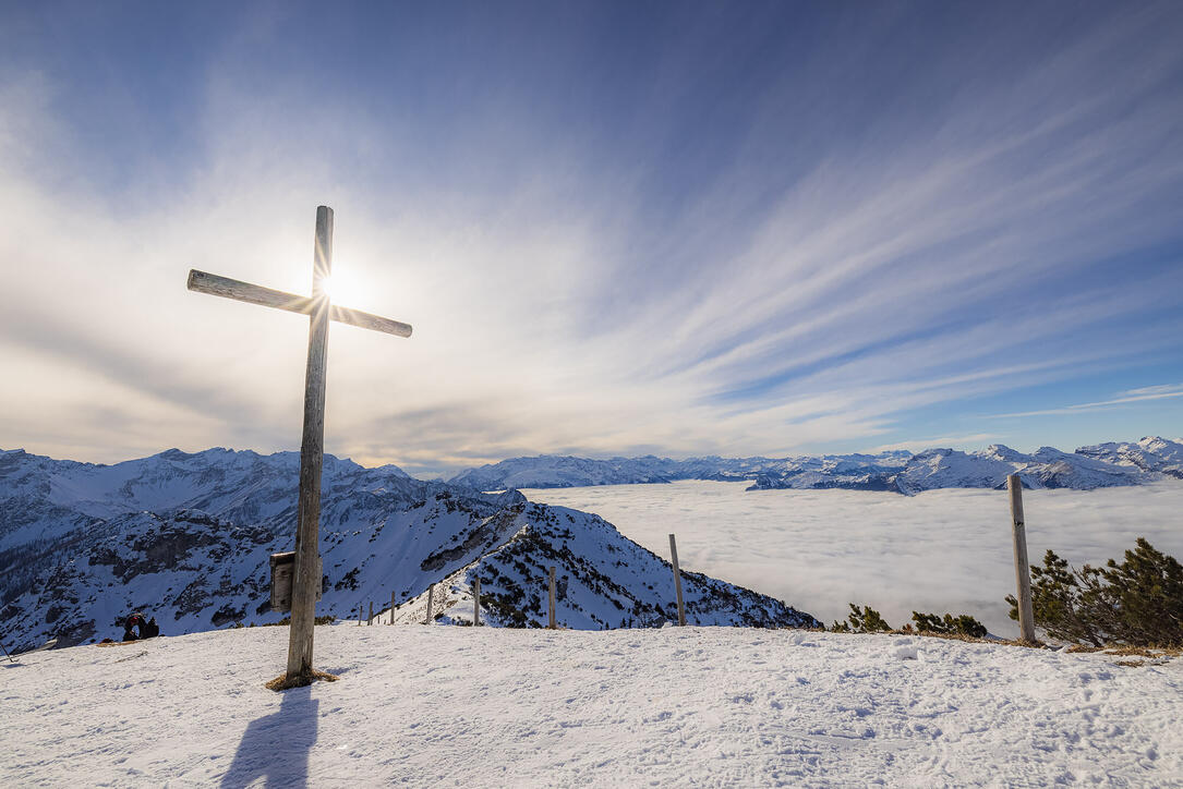 Schneeschuh-Wanderung zum Schönberg