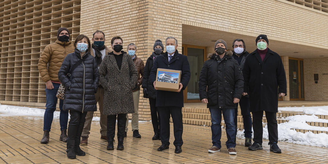 Petitionsübergabe in Vaduz Petitionsübergabe in Vaduz