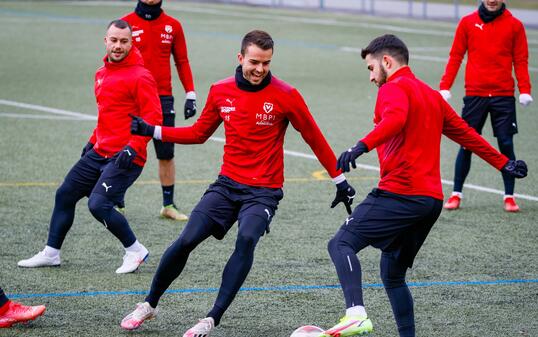 Liechtenstein Fussball Challenge-League Trainingsauftakt FC Vaduz