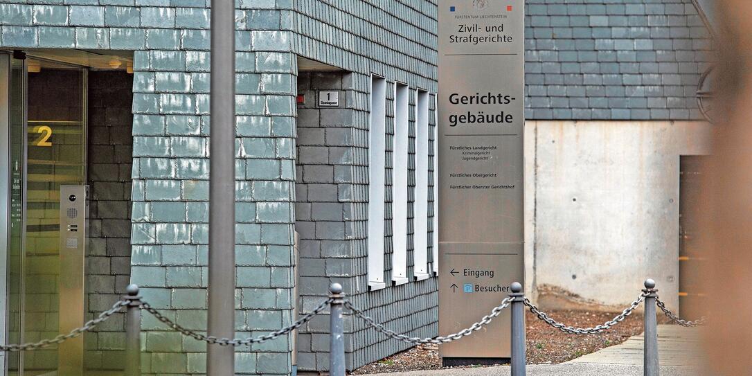 20230105 Symbolfoto - Zivil - und Strafgericht - Vaduz - Gericht - Spaniagasse 1 - Aussenansicht - 20230105 Symbolfoto - Zivil - und Strafgericht - Vaduz - Gericht - Spaniagasse 1 - Aussenansicht -