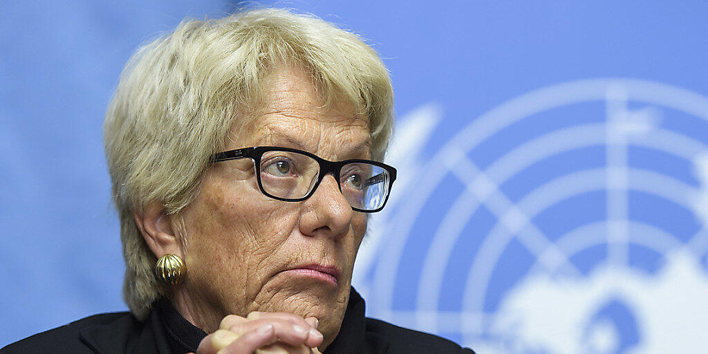Spricht gerne Klartext: die frühere Uno-Chefanklägerin und Schweizer Bundesanwältin Carla del Ponte. (Archivbild) Spricht gerne Klartext: die frühere Uno-Chefanklägerin und Schweizer Bundesanwältin Carla del Ponte. (Archivbild)