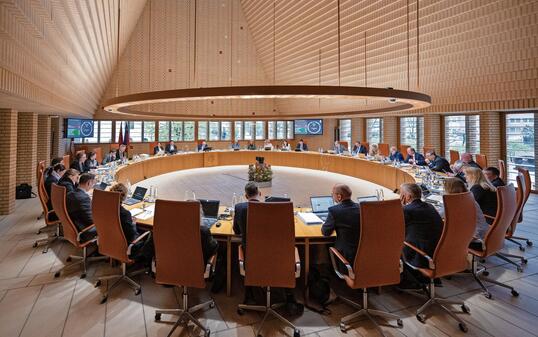 240410 Liechtensteiner Landtag, Dezember 2024, Bild aufgenommen im Landtagsgebäude in Vaduz / Liechtenstein am 10.04.2024