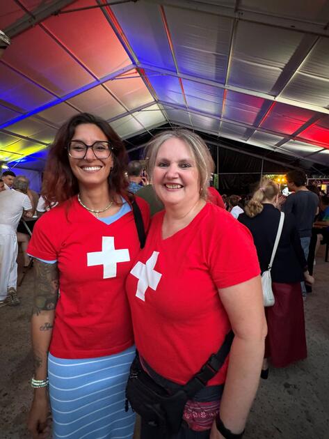 2. Gruppenspiel der Schweiz  an der WM-Meile in Vaduz (18.06.2026)