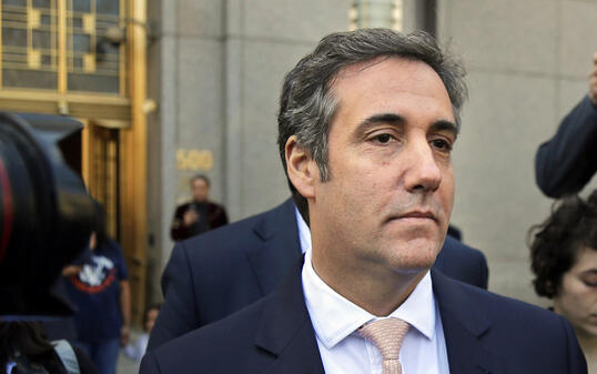Michael Cohen war der persönliche Anwalt von US-Präsident Donald Trump. (Archiv)