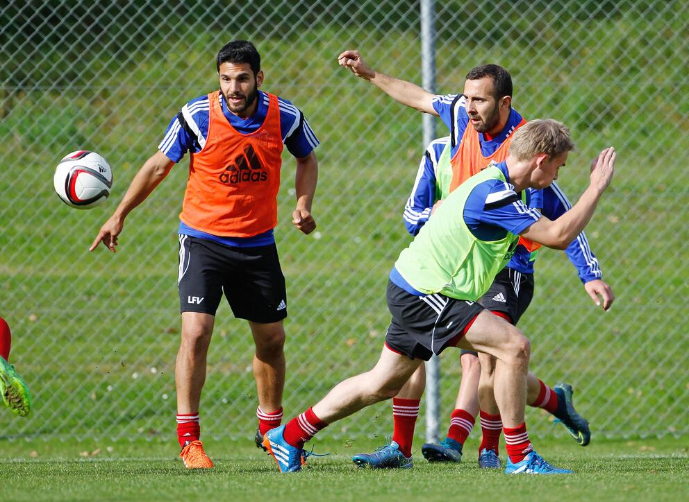 Fussball Training Nationalmannschaft