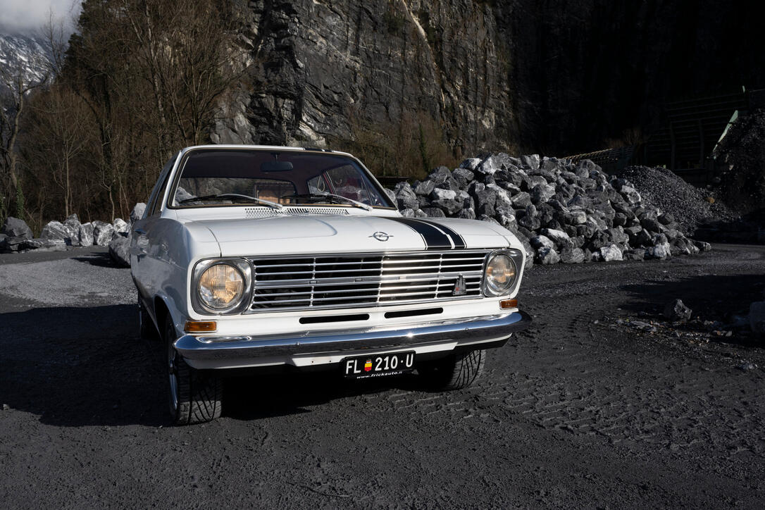 Oldtimer für Automagazin bei Garage Frick, Balzers