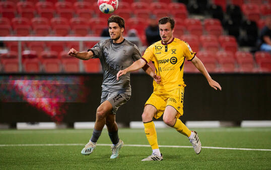Angelo Campos (l.) erzielte seinen ersten Treffer in der Challenge League.