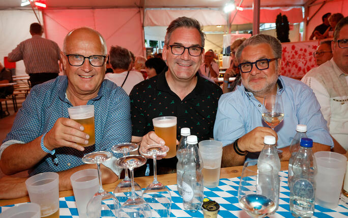 Auftakt zum 77. Verbandsmusikfest mit dem Bayerischen Abend in Vaduz