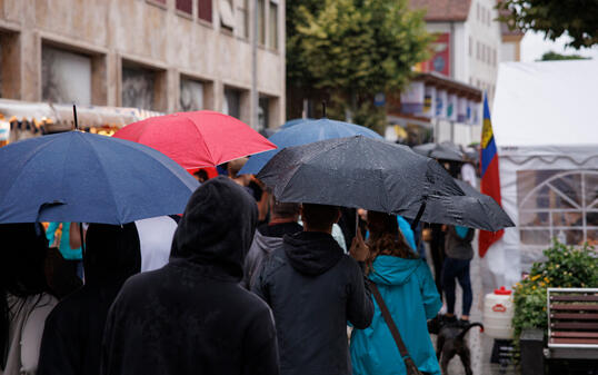Regen steht beim diesj&auml;hrigen Staatsfeiertag mit h&ouml;chster Wahrscheinlichkeit nicht auf dem Programm.