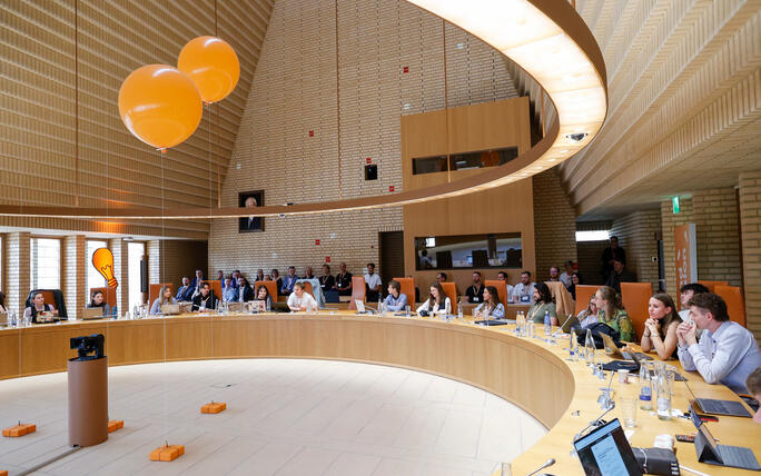 10. Jugendsession im Liechtensteiner Landtag.