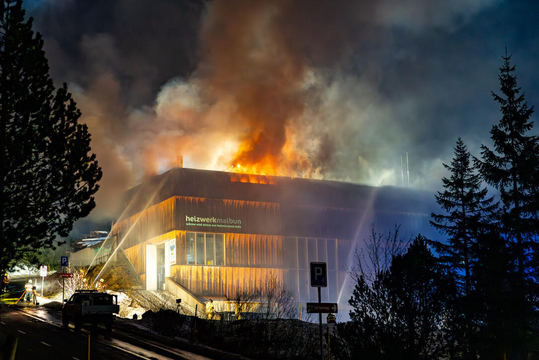Brand Heizwerk Malbun (16.12.2025)