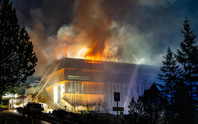 Brand Heizwerk Malbun (16.12.2025)