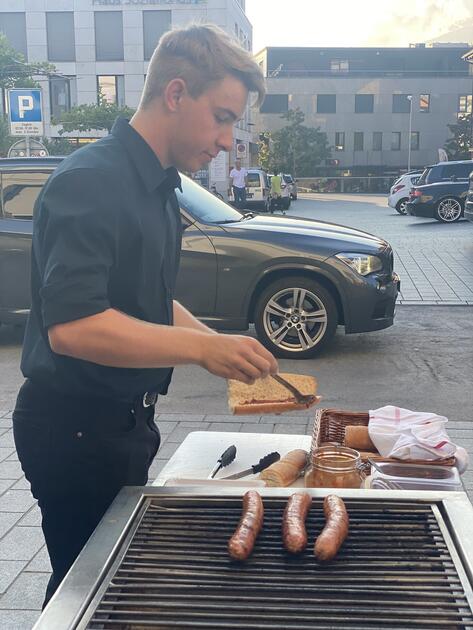 Warm Up Party vor Liechtenstein - Deutschland